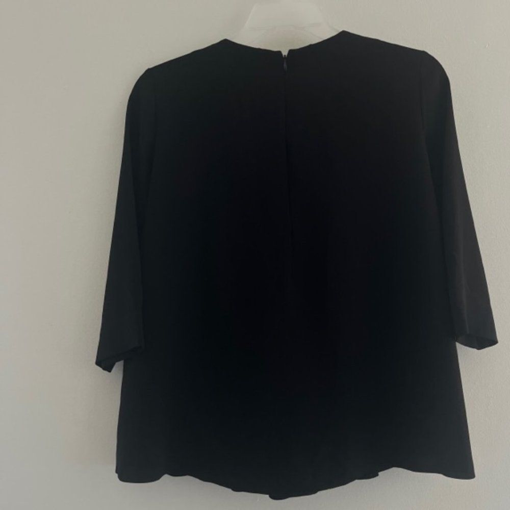 COS Women blouse long sleeve zip back - Picture 3 of 9